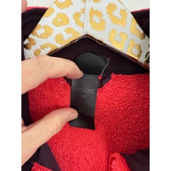 The North Face Women's Red Full Zip Fleece | Size Large - Picture 4 of 5